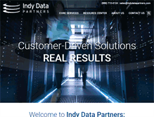 Tablet Screenshot of indydatapartners.com